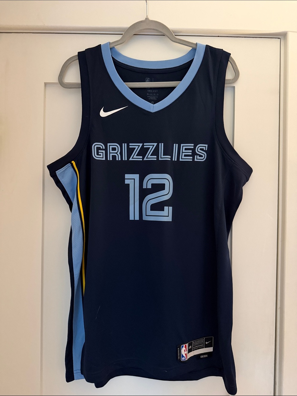 Nike Ja Morant #12 Memphis Grizzlies NBA Swingman Jersey Size 48 Large